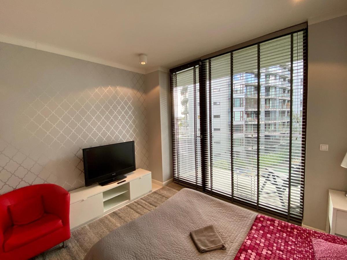 Studio Flat Triton Park Varsó Kültér fotó